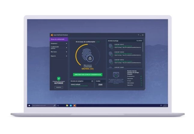 Naviguez en toute confidentialité avec l'outil d'anti-pistage inclus dans Avast Ultimate