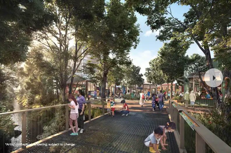 The Creekside Walk.