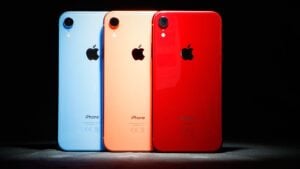 L'iPhone XR de dos