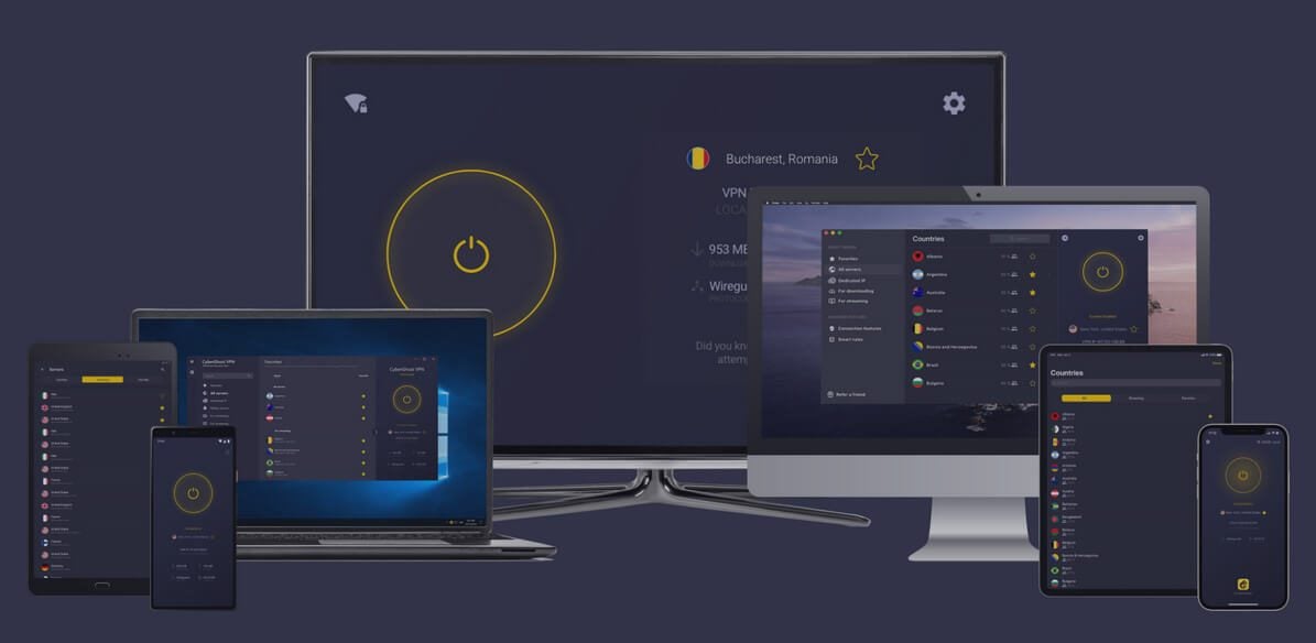 Application CyberGhost