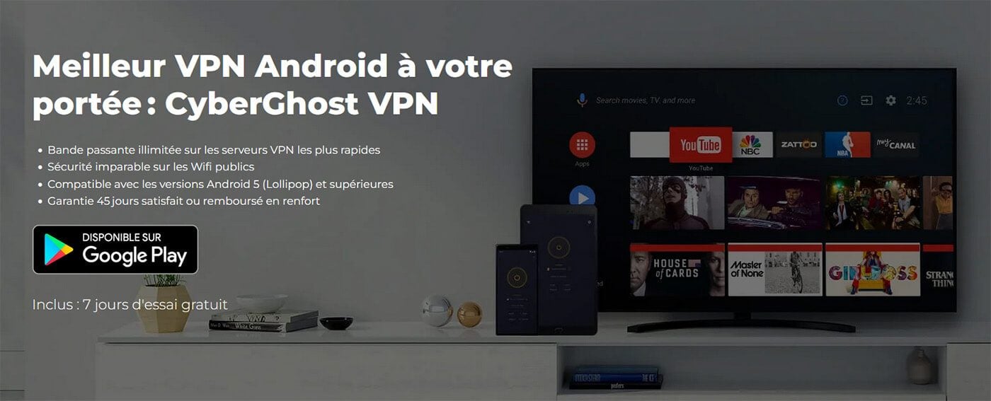 CyberGhost VPN Android