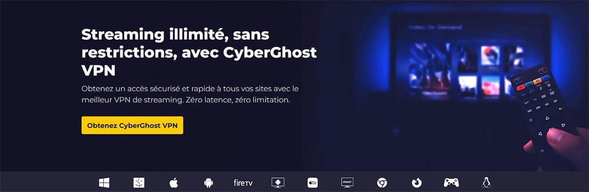 CyberGhost VPN Streaming