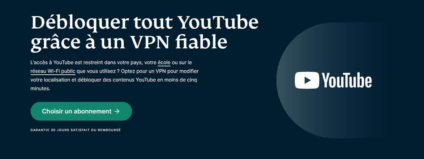 ExpressVPN Déblocage vidéos YouTube