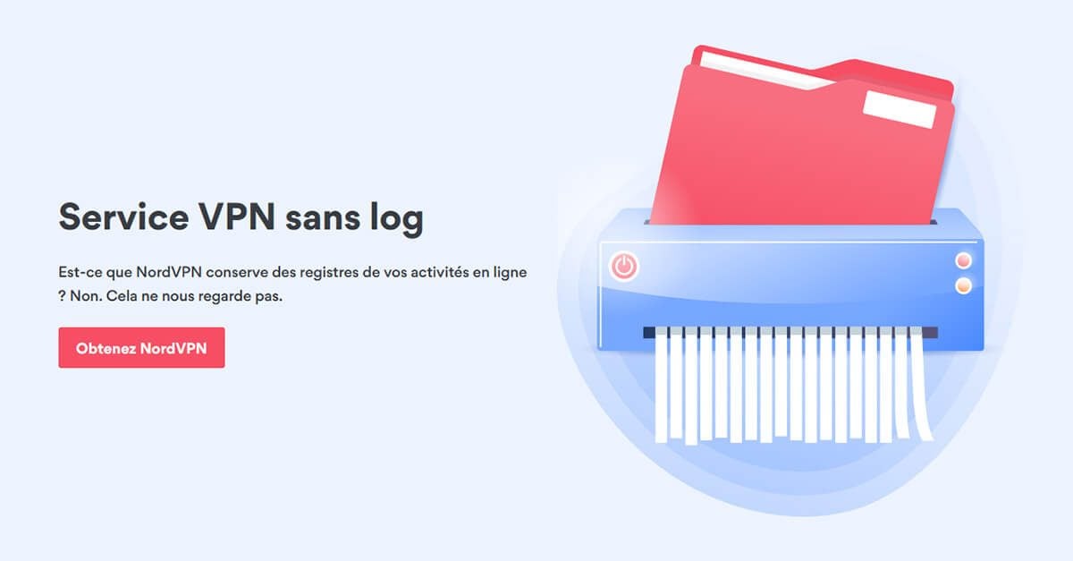 NordVPN no log