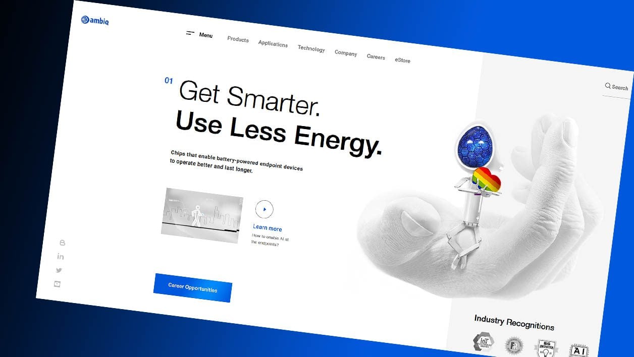 Des entreprises importantes dans le milieu comme Ambiq intègrent déjà les technologies graphiques de Think Silicon. 
