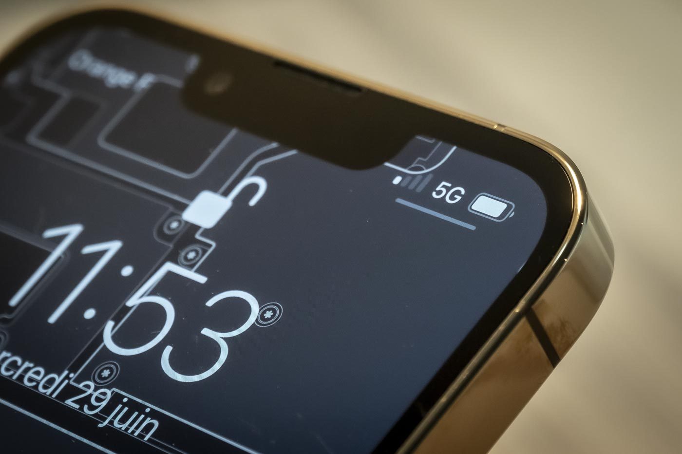L'iPhone 13 Pro est 5G, évidemment... mais son modem n'est pas produit par Apple.