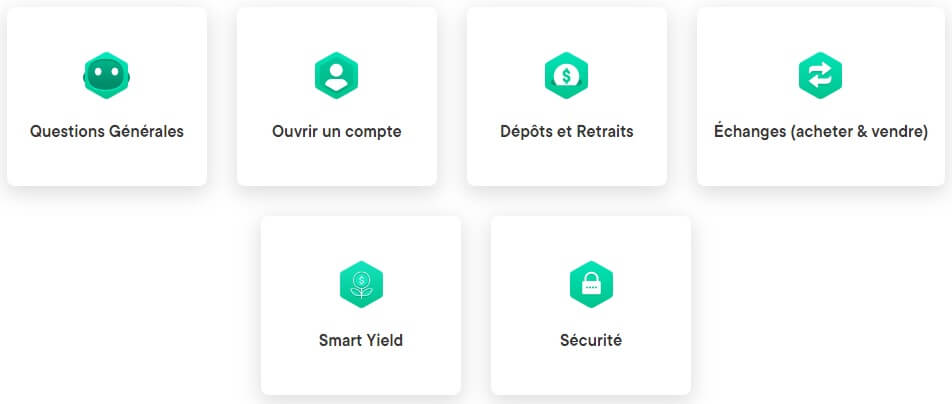 Support client SwissBorg