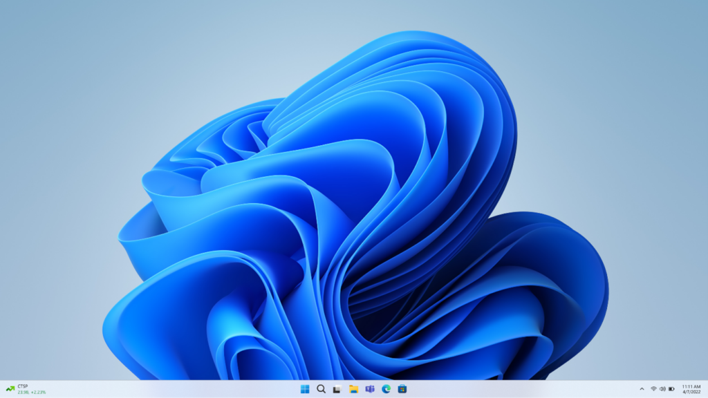 Windows 11 Widget dynamique