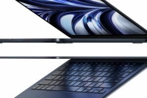 Le MacBook Air M2, d'Apple.