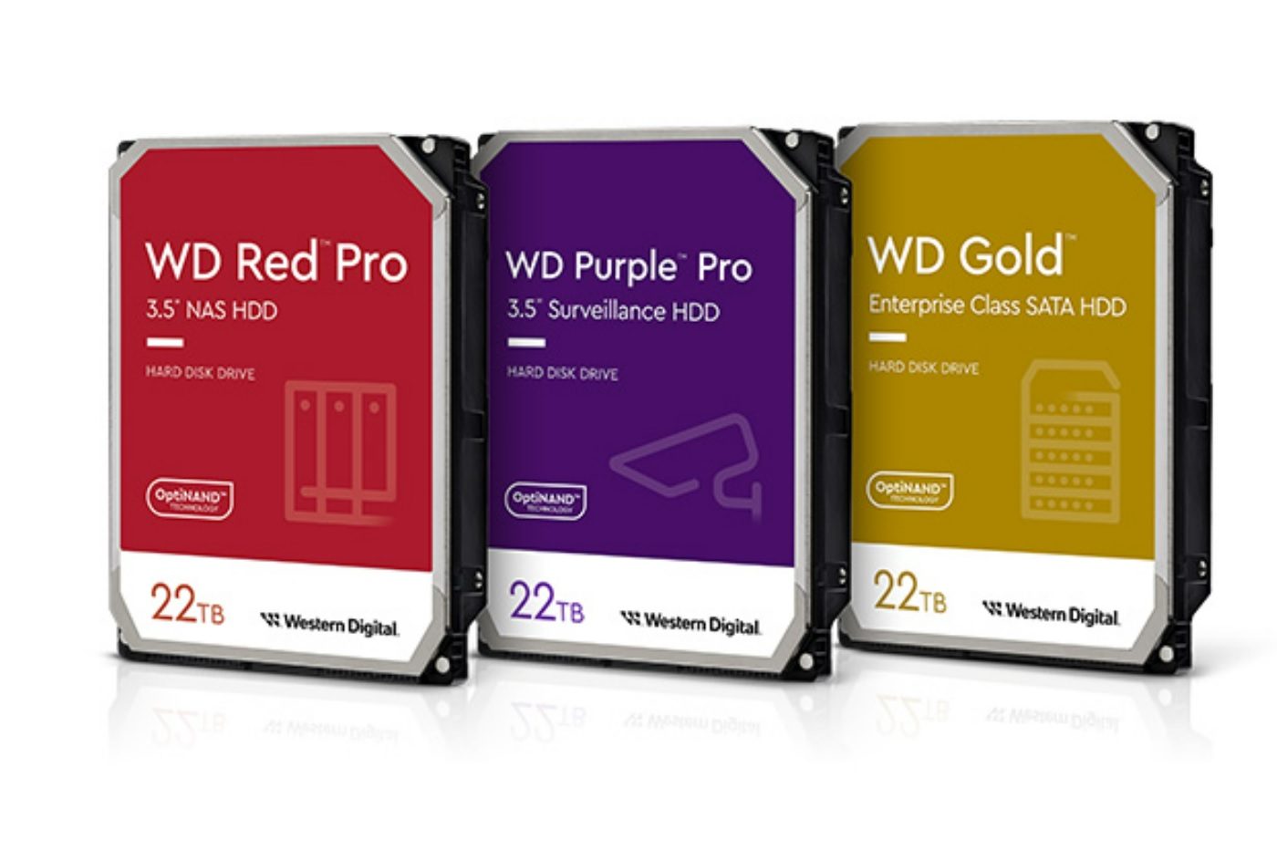 Gamme disques WD 22 To