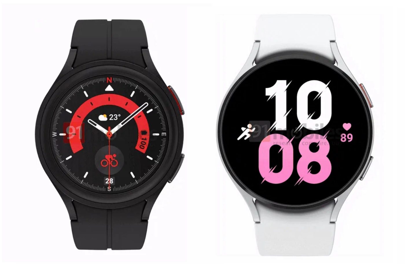 Samsung Galaxy Watch5 et 5 Pro