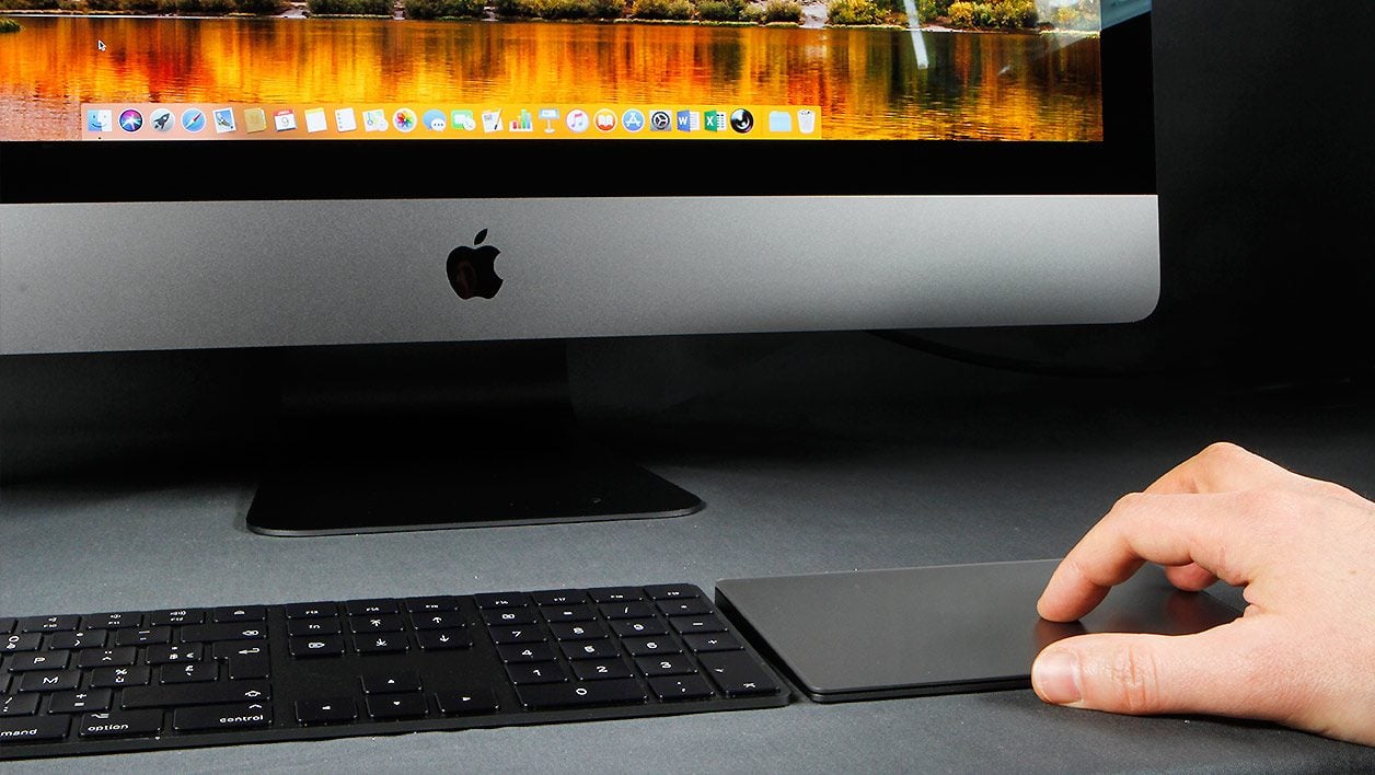 L'iMac Pro 2018, d'Apple, et sa finition gris sidéral.
