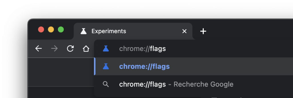 Google Chrome module capture d'écran