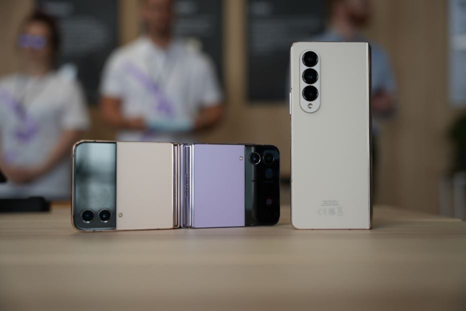 Les nouveaux smartphones pliants de Samsung