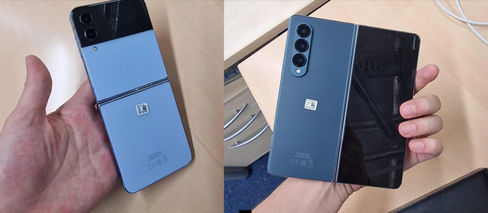 samsung galaxy z flip flod 4 leak
