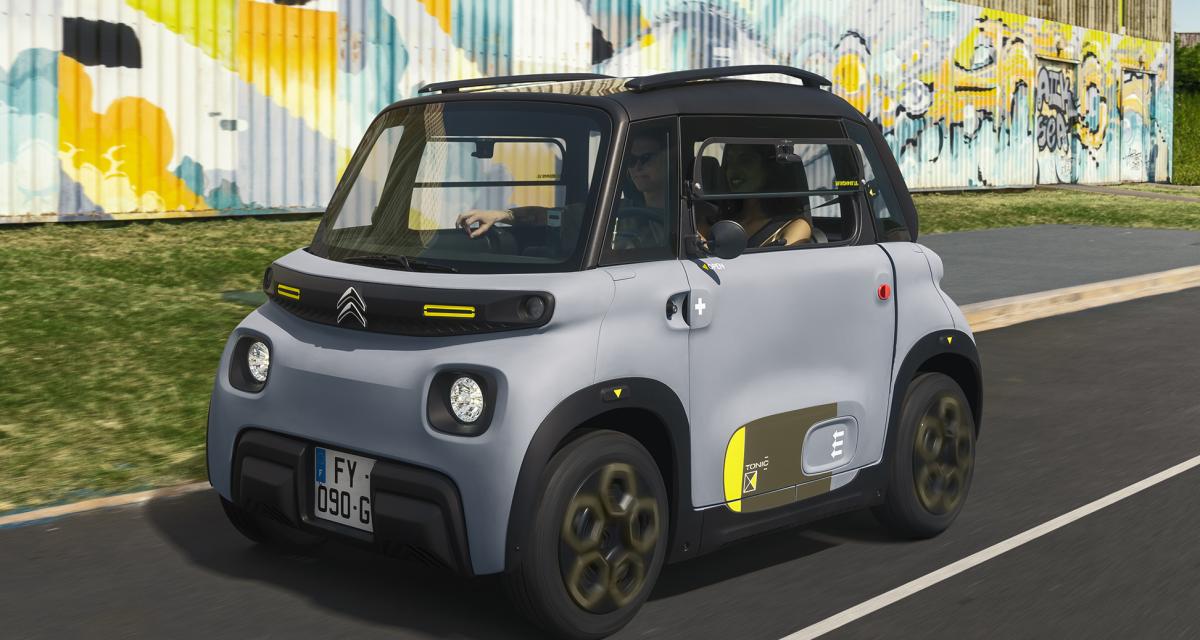 La nouvelle Citroën Ami, finition Tonic