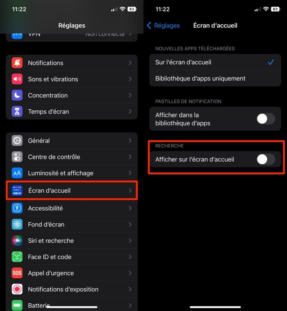 iOS 16 Spotlight