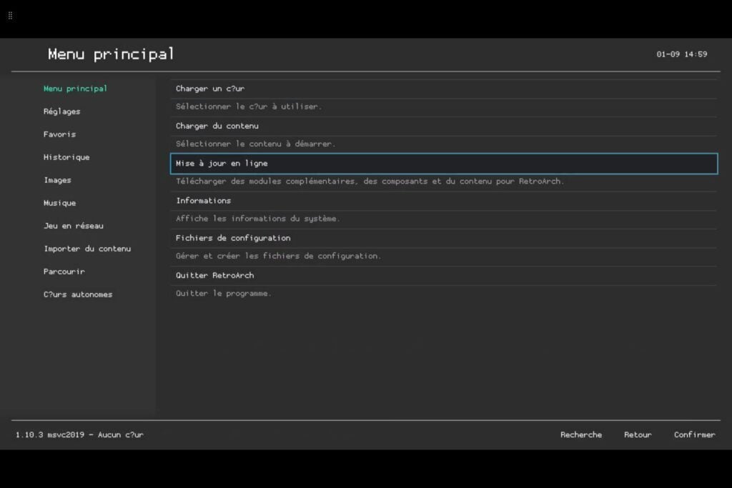 RetroArch sur Xbox