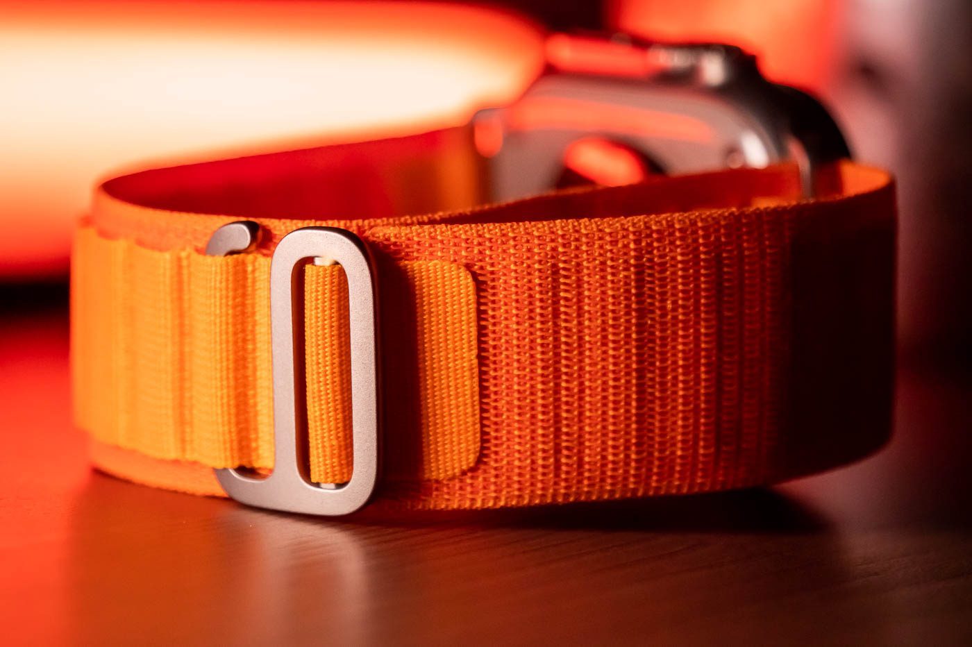 Le bracelet Alpine de l'Apple Watch Ultra