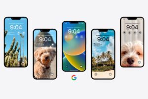 Google apps widgets iOS 16
