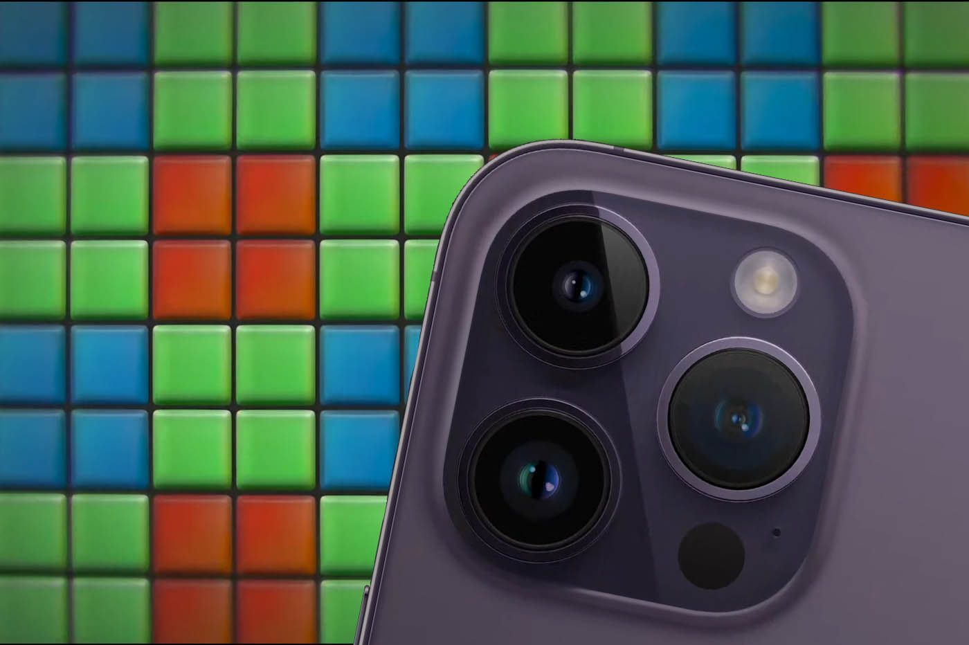 Apple iPhone 14 Pro photo sensor