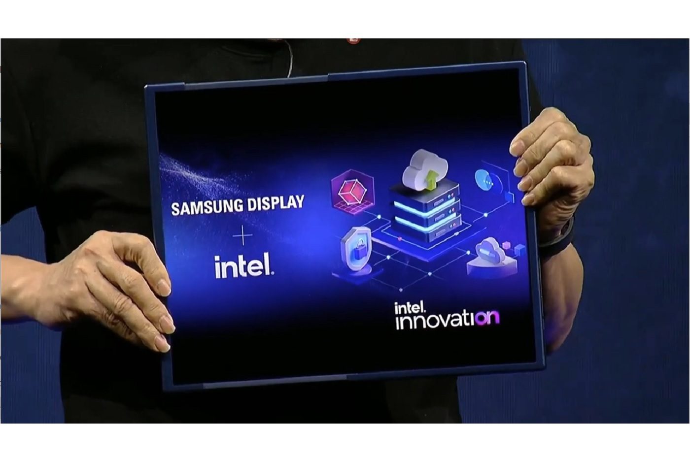 Samsung Display PC coulissant