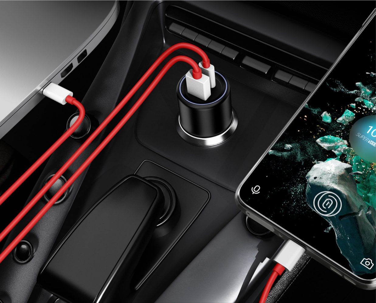 chargeur allume cigare oneplus supervooc 80w
