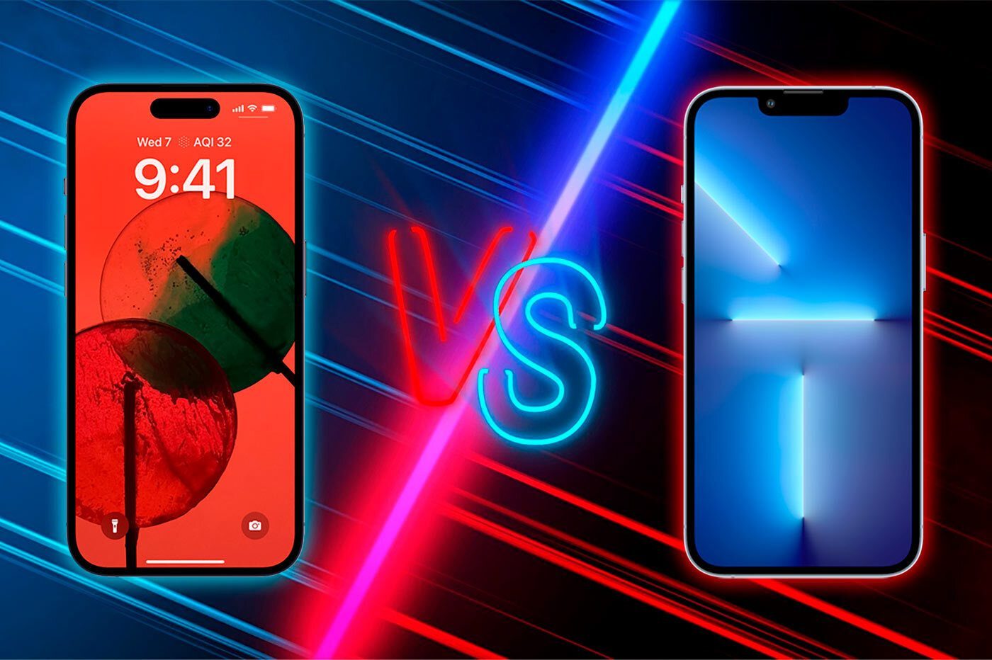 iPhone 14 Pro versus iPhone 13 Pro