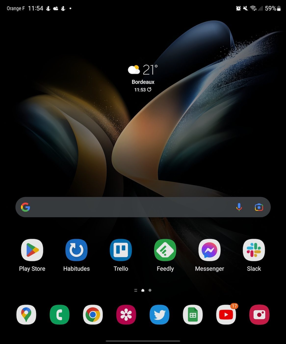interface one ui samsung galaxy z fold 4