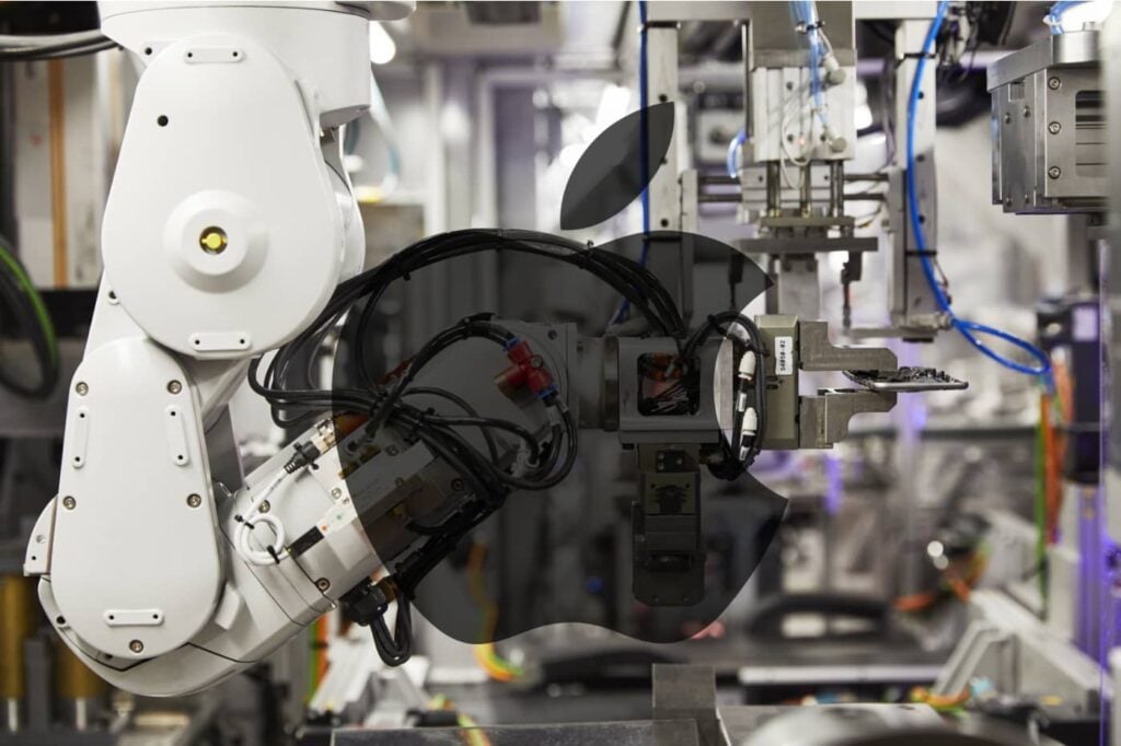 Le robot Daisy, d'Apple, peut démonter jusqu'à 1,2 million d'iPhone par an.