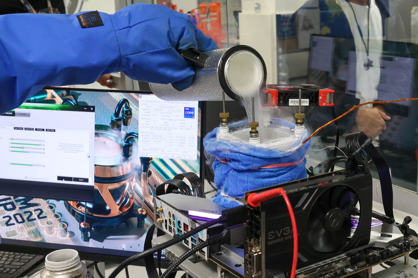 Le record mondial d’overclocking 8,812 GHz