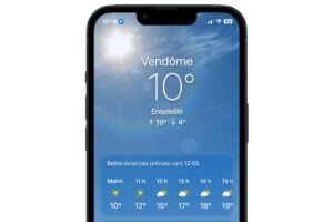 Météo iOS 16