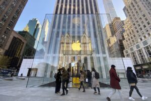 L'Apple Store de la 5e Avenue, à New York