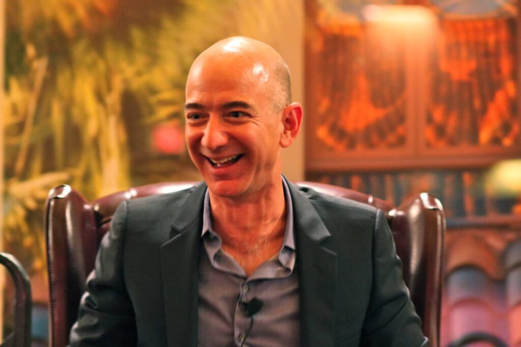 Jeff Bezos, fondateur d'Amazon