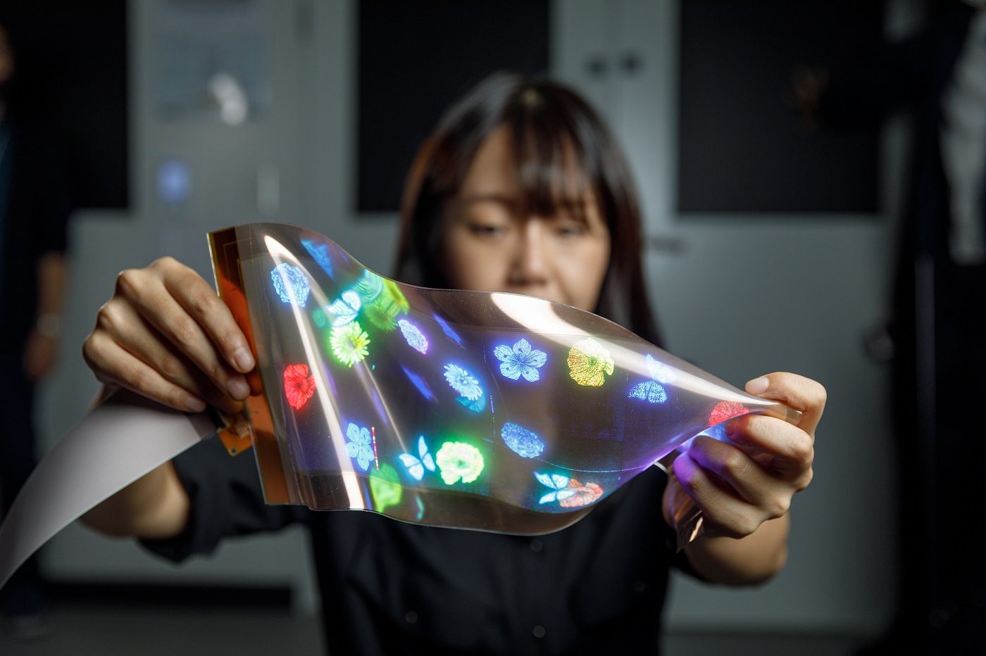 Ecran étirable LG Display