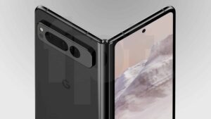 google pixel fold noir