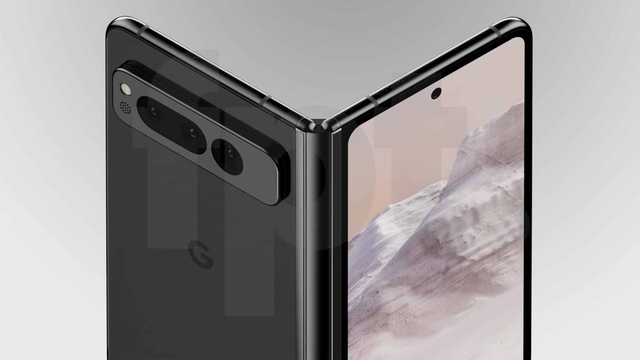 google pixel fold noir