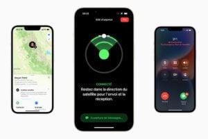 iPhone 14 appels satellite