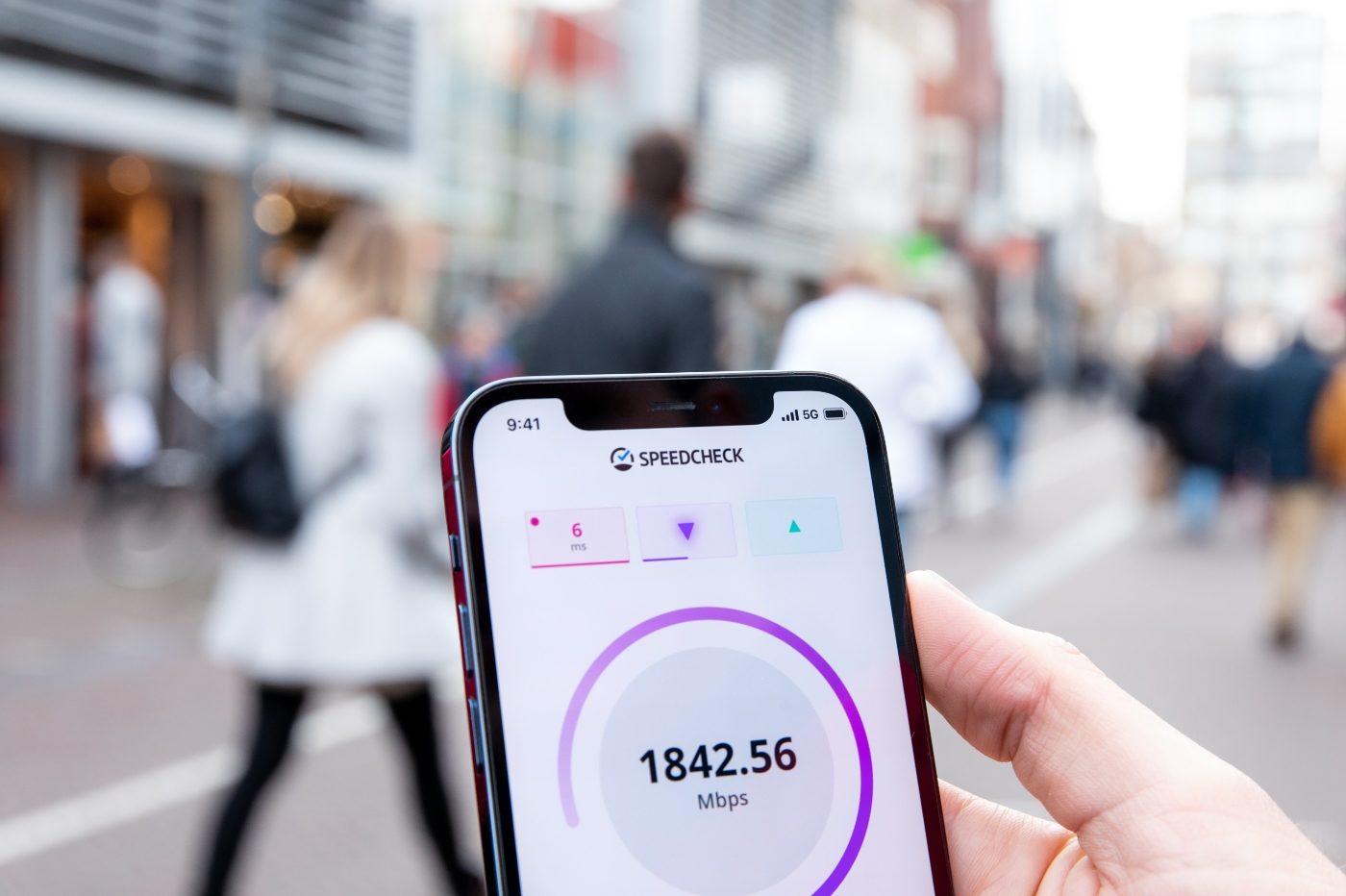 vitesse debit reseau 5g smartphone