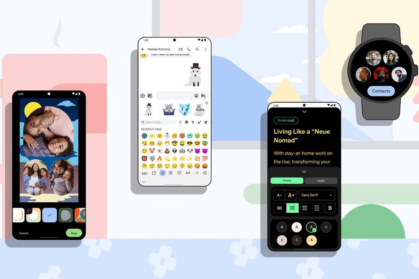 Nouveautés Android Noël