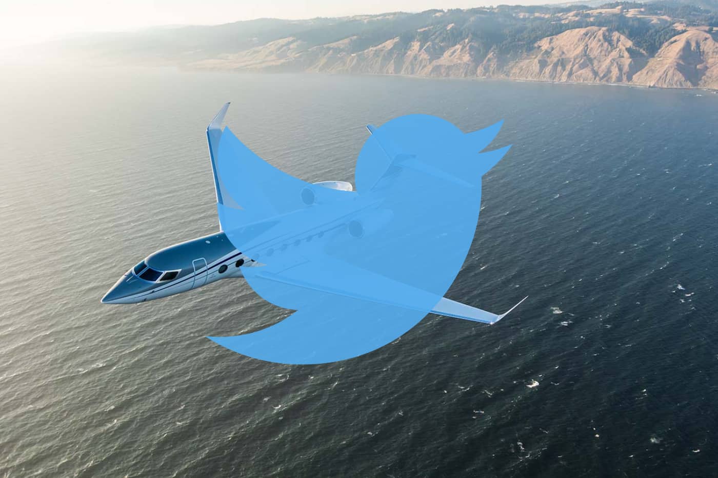 Cette image d'illustration n'indique pas la position du jet d'Elon Musk en temps réel...