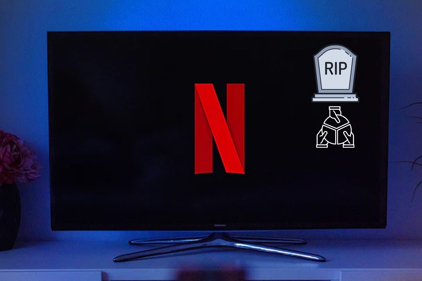 fin partage compte netflix