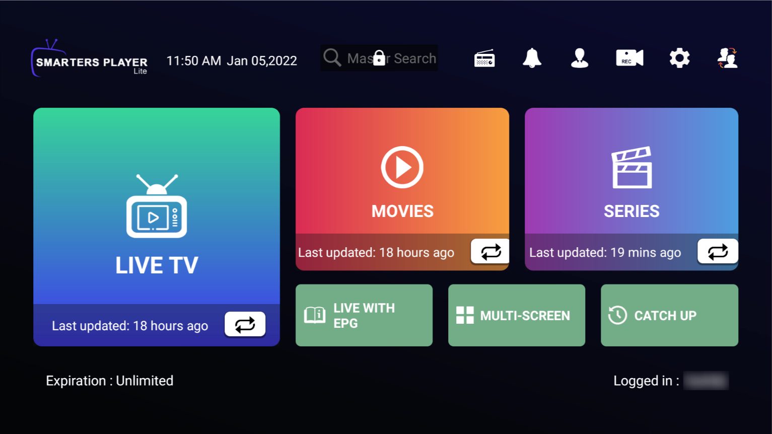 application iptv smarters lite play store