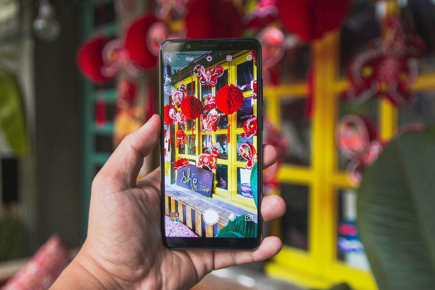 smartphone couleur reflet