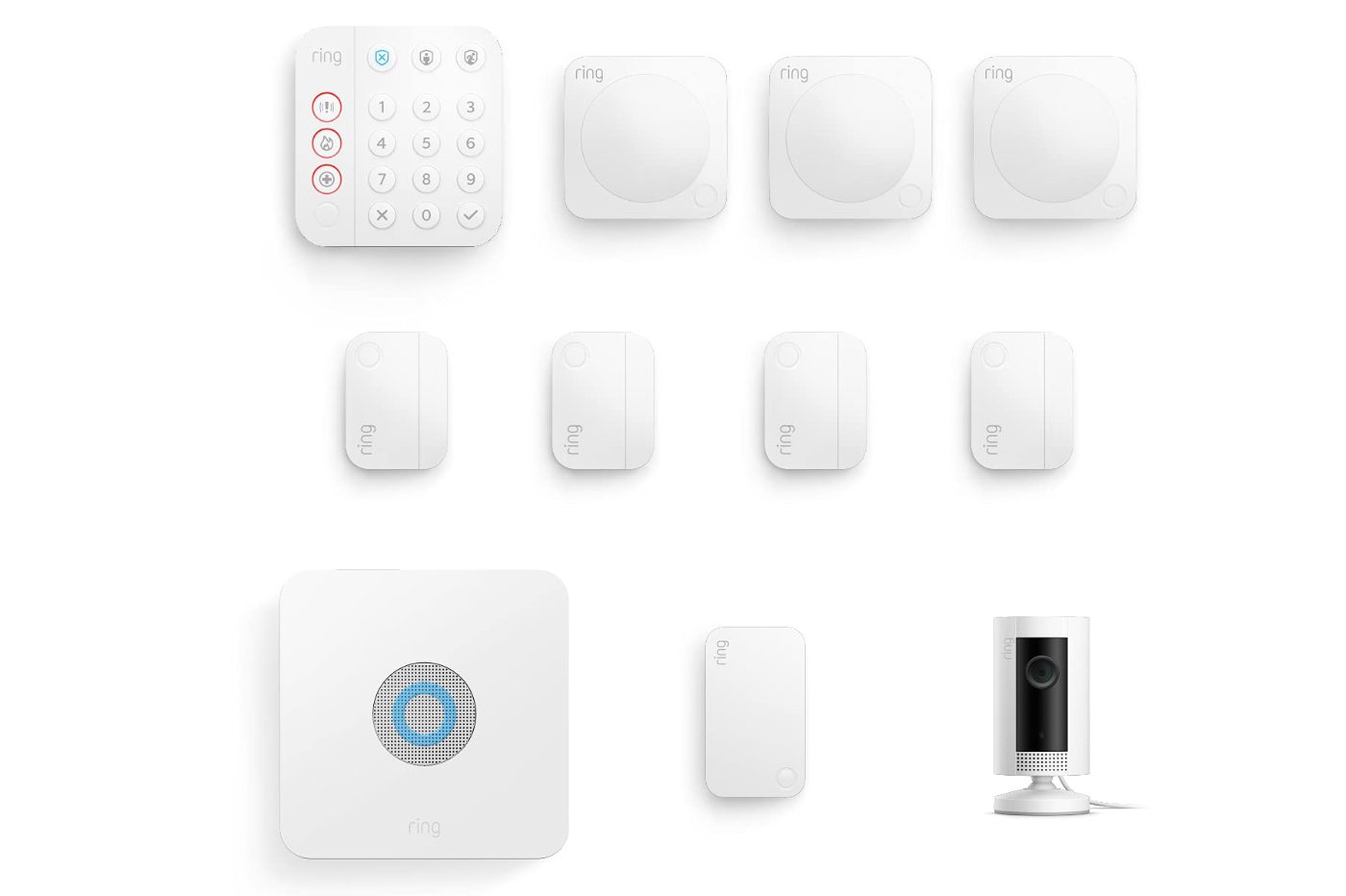 Meilleure alarme télésurveillance kit Ring 10 pièces
