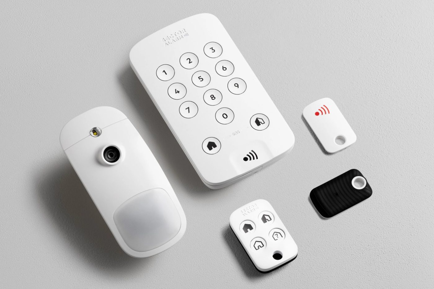 Meilleure alarme maison kit Sector Alarm et caméra de surveillance
