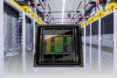 Centre de données Microsoft et GPU Nvidia