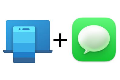 Mobile connecté iMessage Windows
