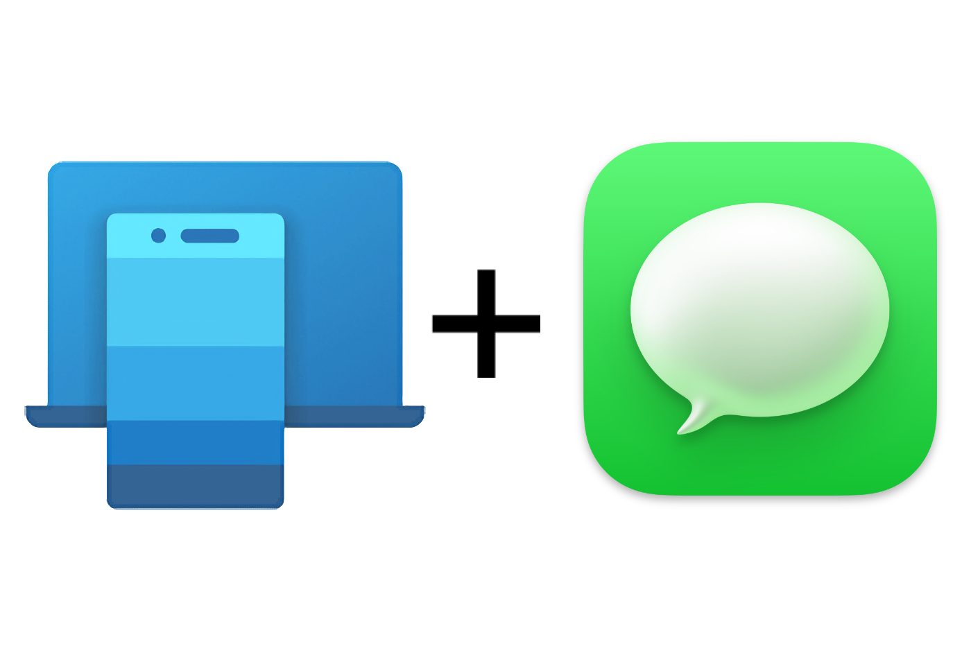 Mobile connecté iMessage Windows
