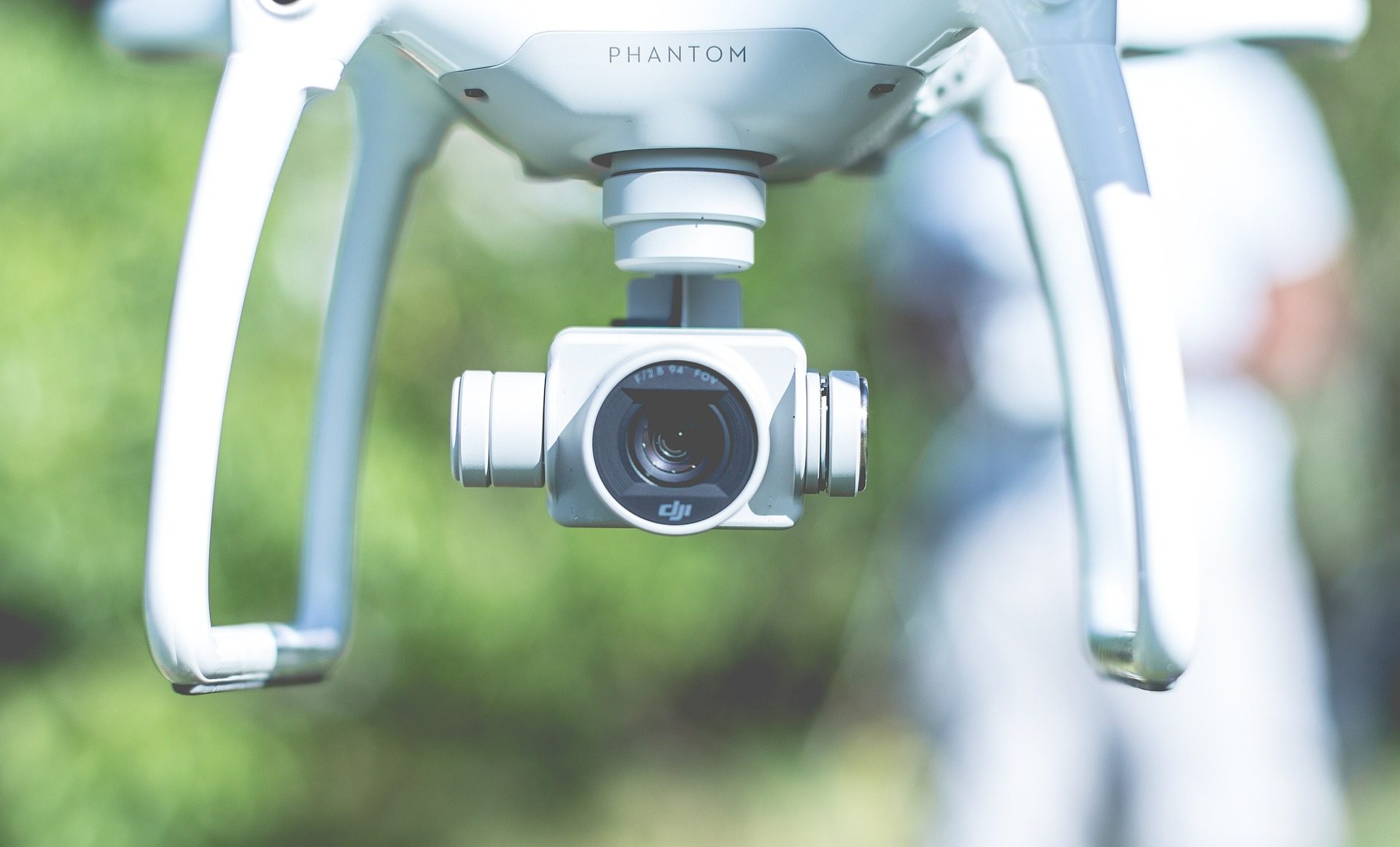 caméra embarquée sur un drone.